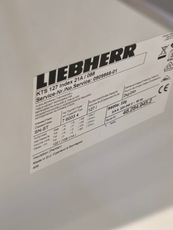 Réfrigérateur top Liebherr