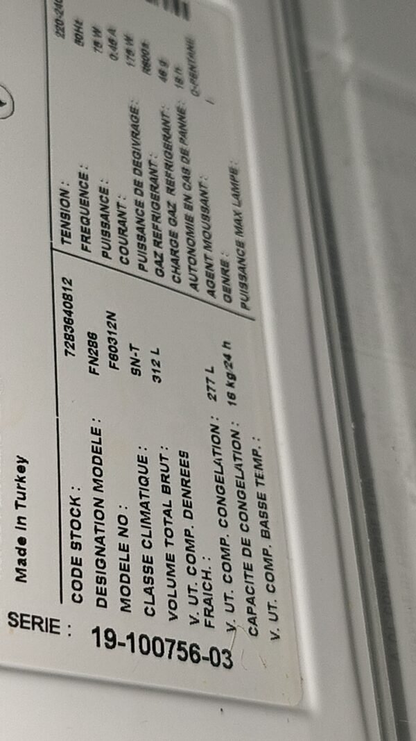 Snapchat-1267420058 congélateur armoire beko