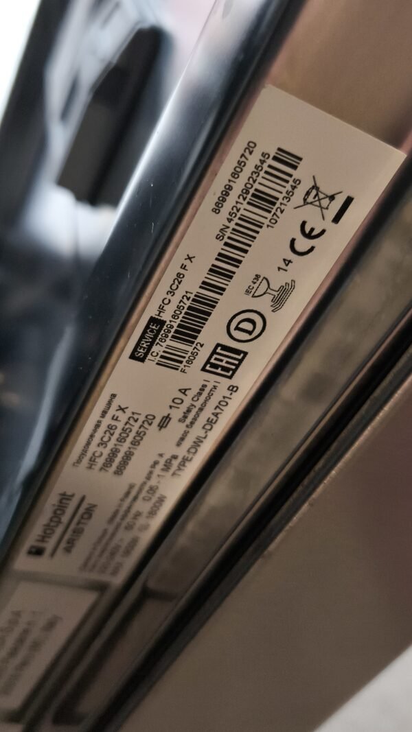 Lave vaisselle Hotpoint Ariston