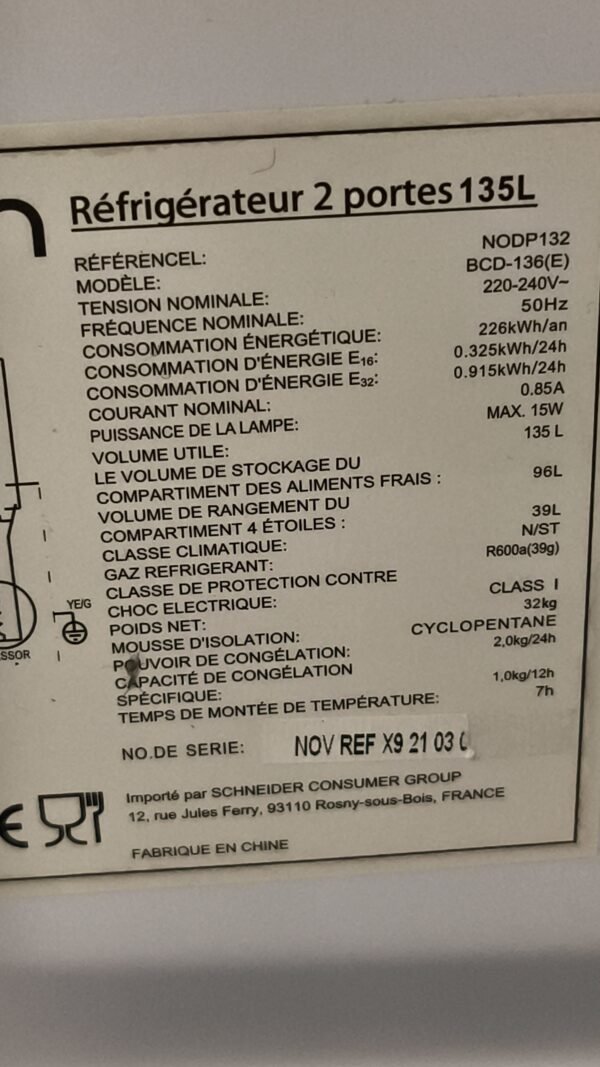 Réfrigérateur movidom