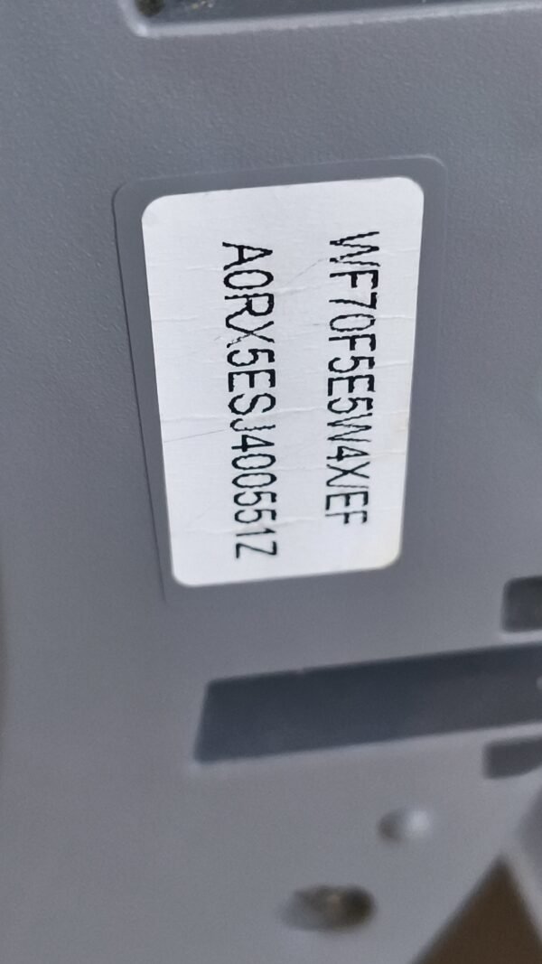 Lave linge Samsung gris