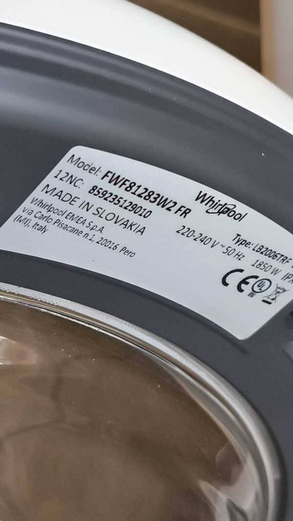 Lave linge Whirlpool 8 kg