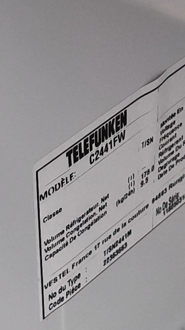 Congélateur armoire