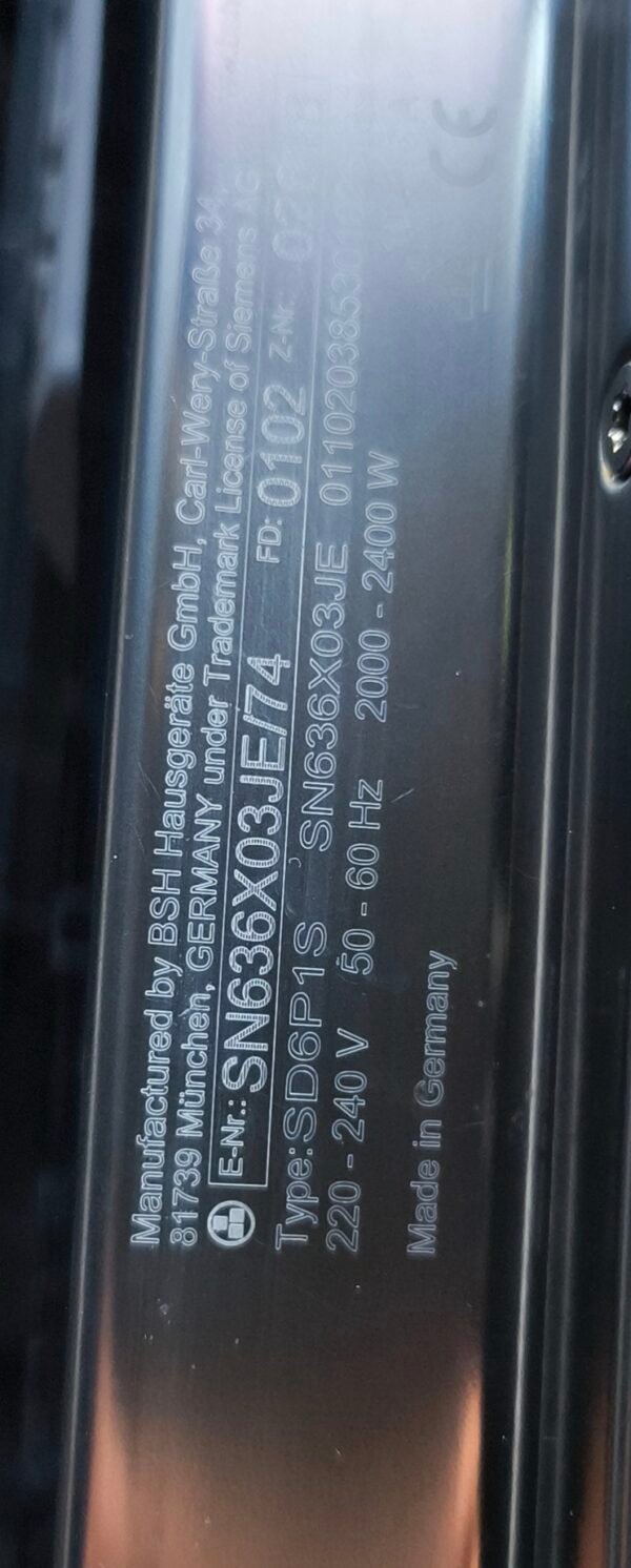 Lave vaisselle encastrable siemens