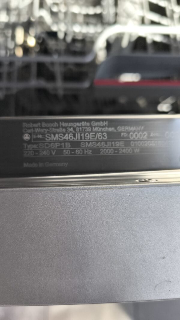 Lave vaisselle Bosch série 4