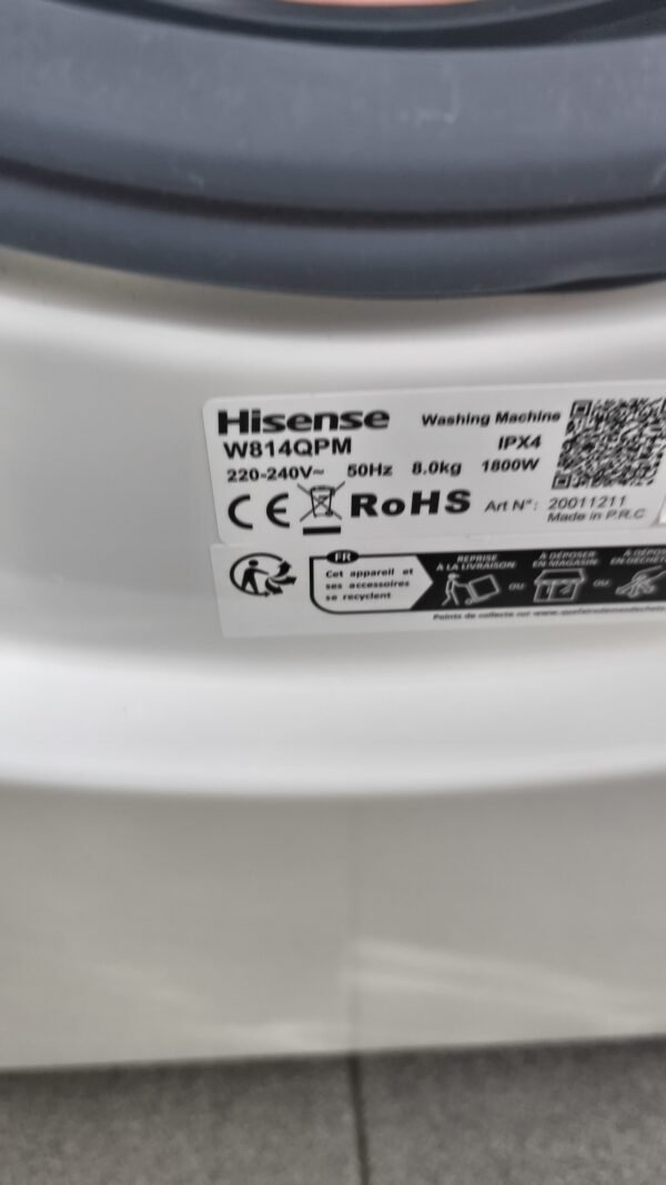 Lave linge Hisense