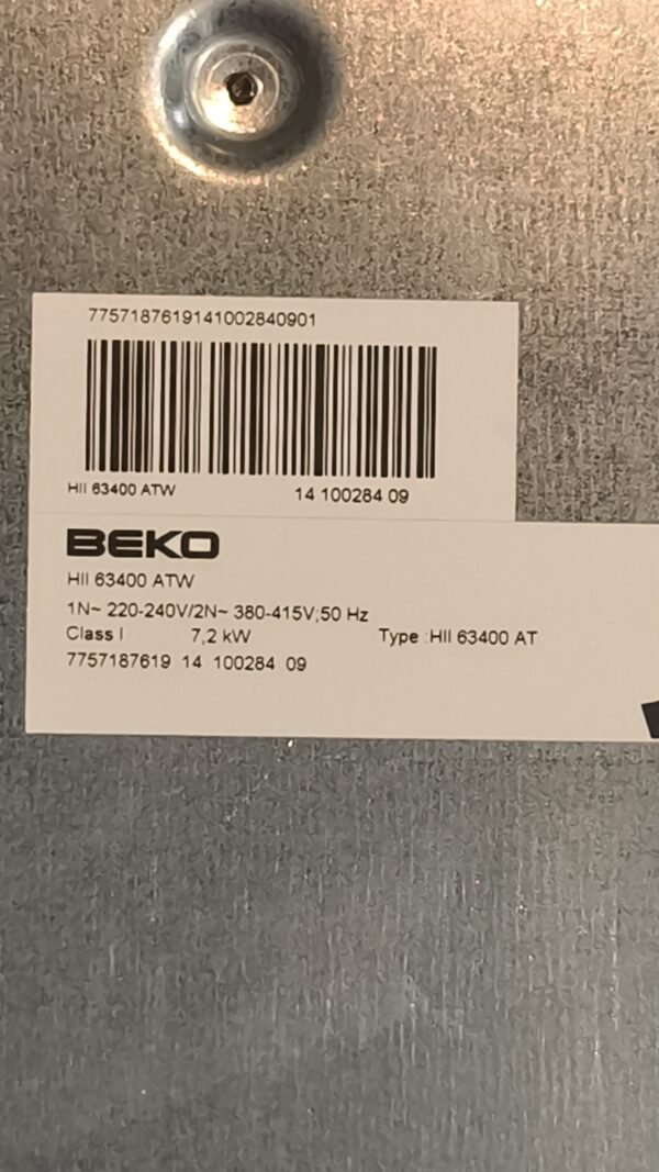 Plaque induction beko