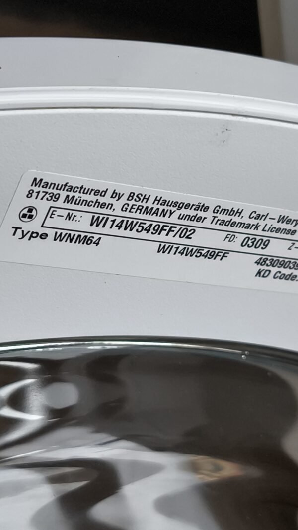 Snapchat-1868955962 Lave linge encastrable siemens 8 kilo