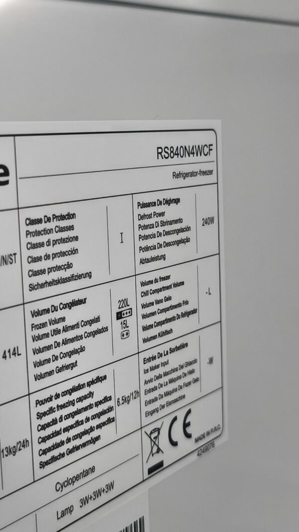 Snapchat-2055872886 Réfrigérateur américain Hisense