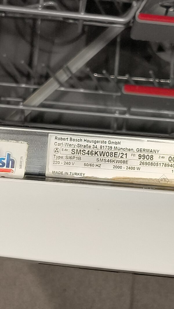 Lave vaisselle Bosch série 4