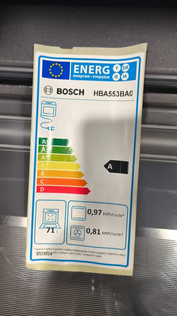 Four encastrable Bosch