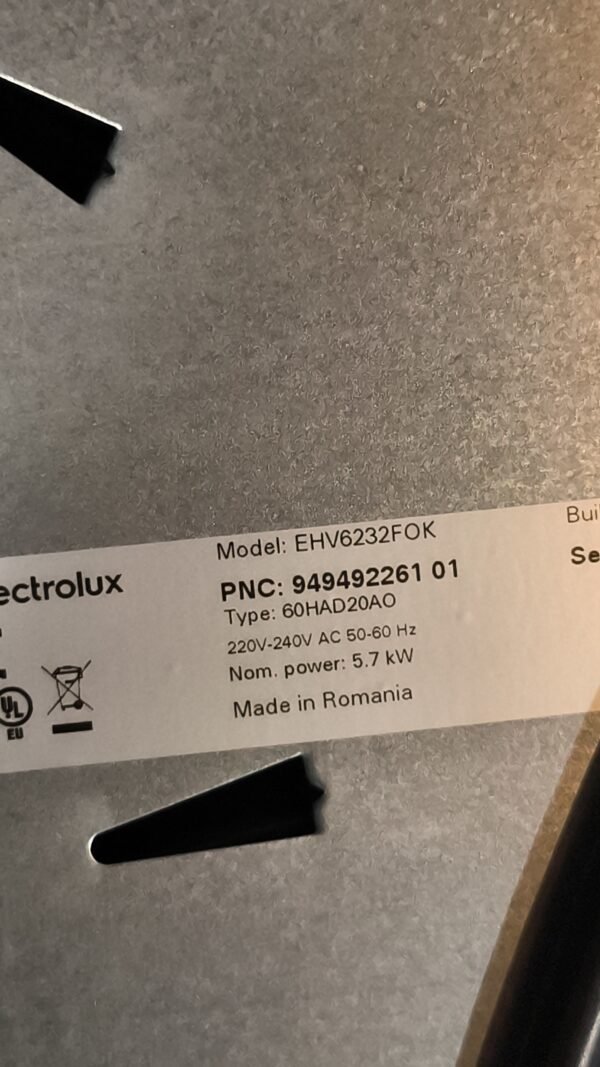 Plaque vitrocéramique Electrolux