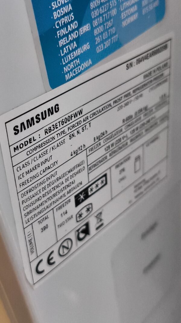 Snapchat-888296395 Réfrigérateur Samsung blanc