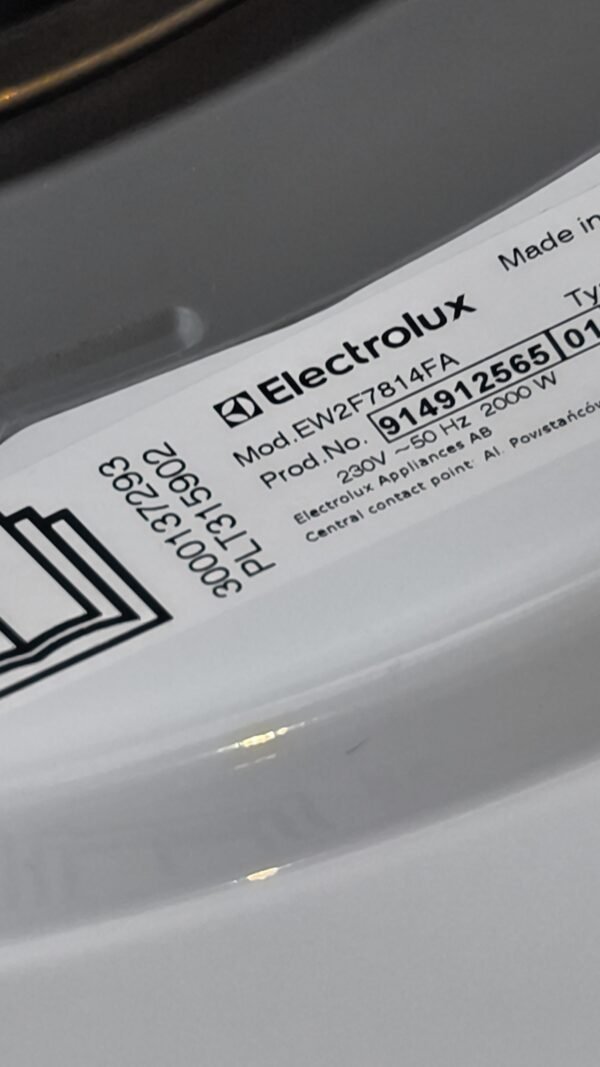 Lave linge Electrolux 8 kg