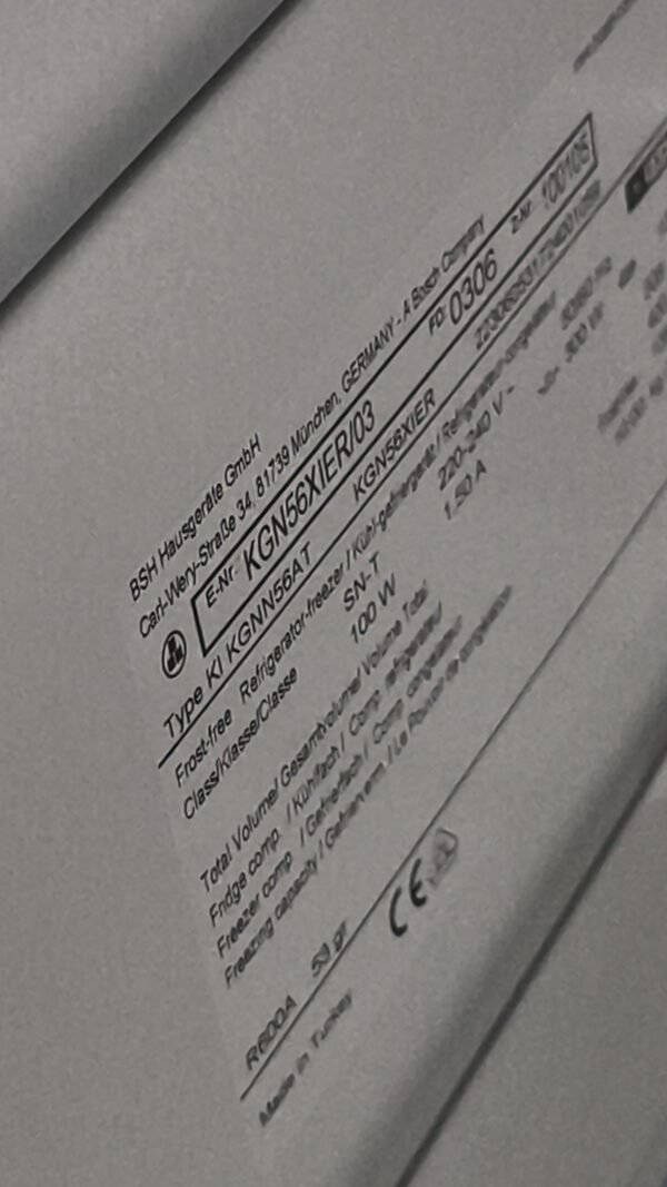 Réfrigérateur Bosch 70 cm de largeur