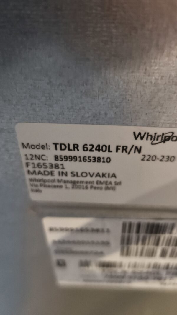 Lave linge top Whirlpool 6 kg