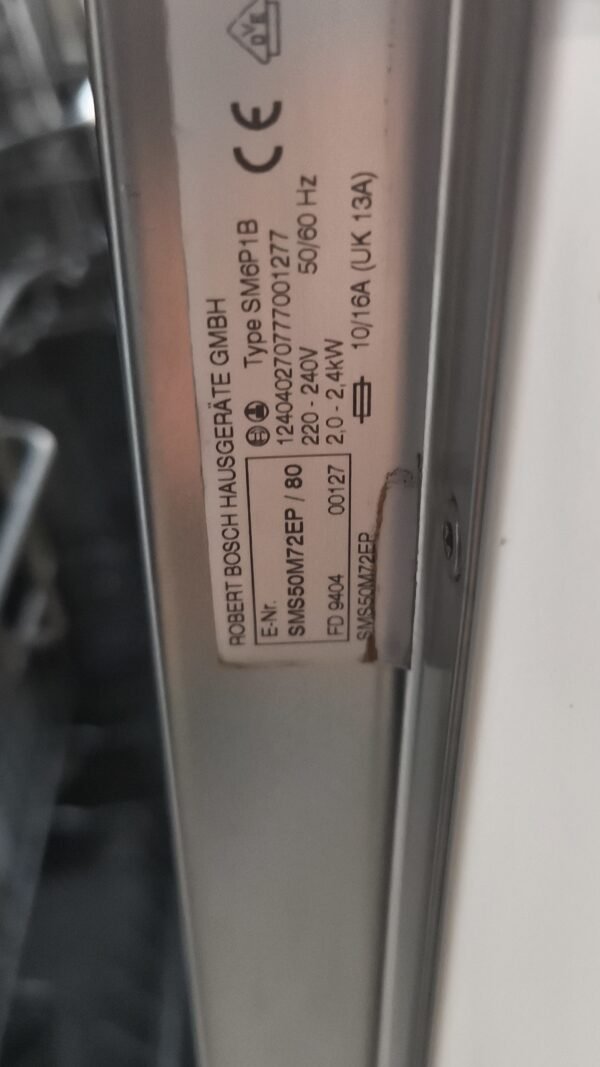 Lave vaisselle Bosch silence plus