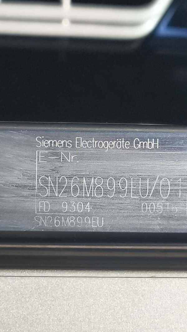 Lave vaisselle siemens inox