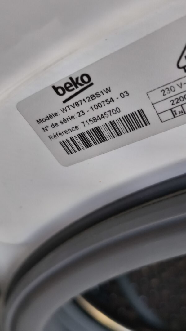 Lave linge Beko 8 kilo