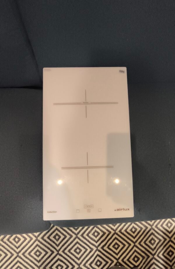 Plaque induction 2 foyers blanche airlux