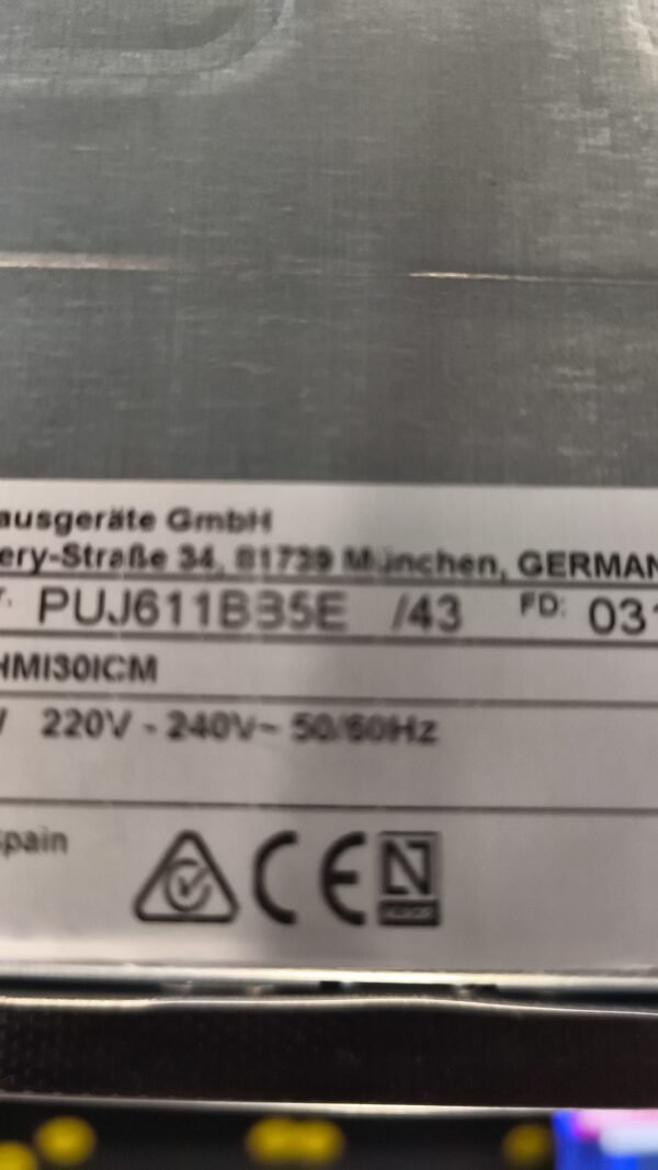 Plaque induction Bosch