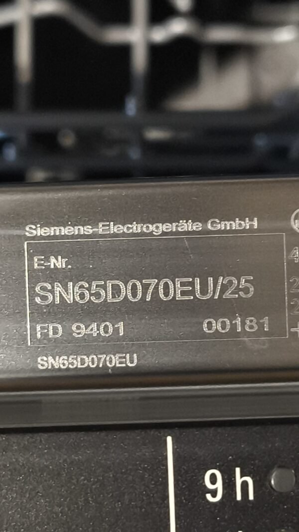 Lave vaisselle encastrable siemens
