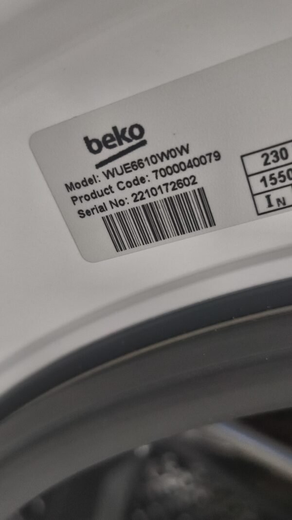 Lave linge Beko compact 6kg