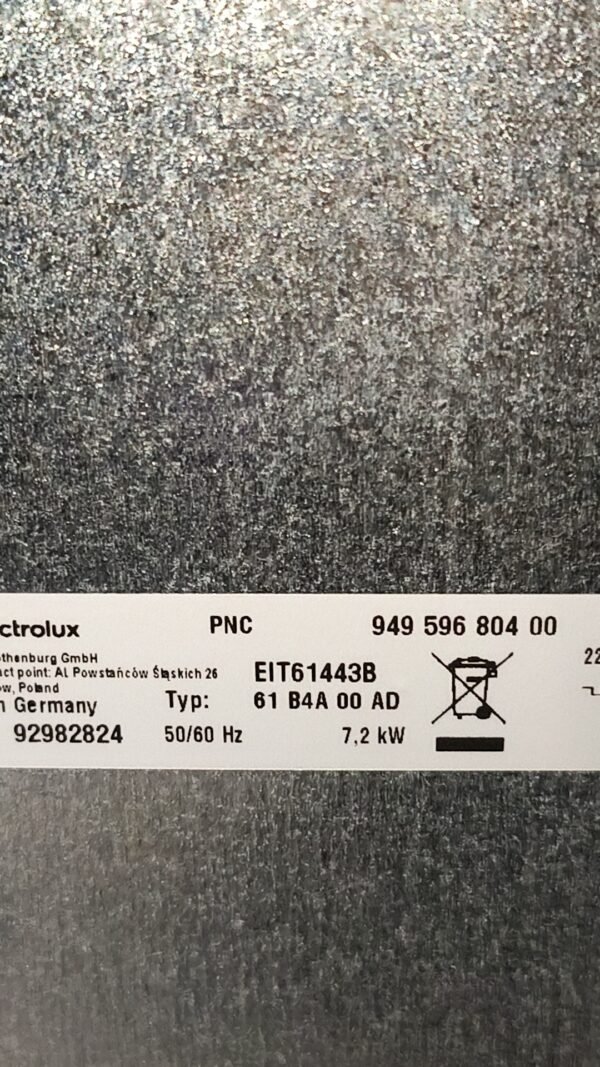Plaque induction Electrolux