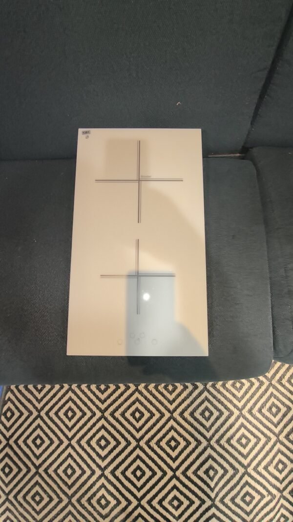 Plaque induction 2 feux blanche sogelux