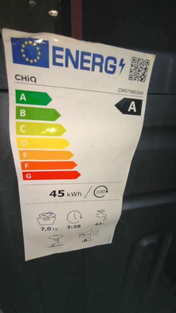 Snapchat-1812774572 Lave linge CHIQ compact 7 kilo