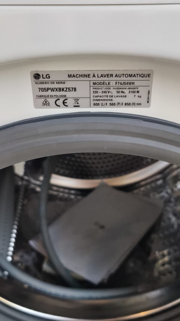 Lave linge LG 7 kg