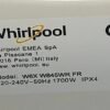 Lave linge Whirlpool suprême silence 8 kg