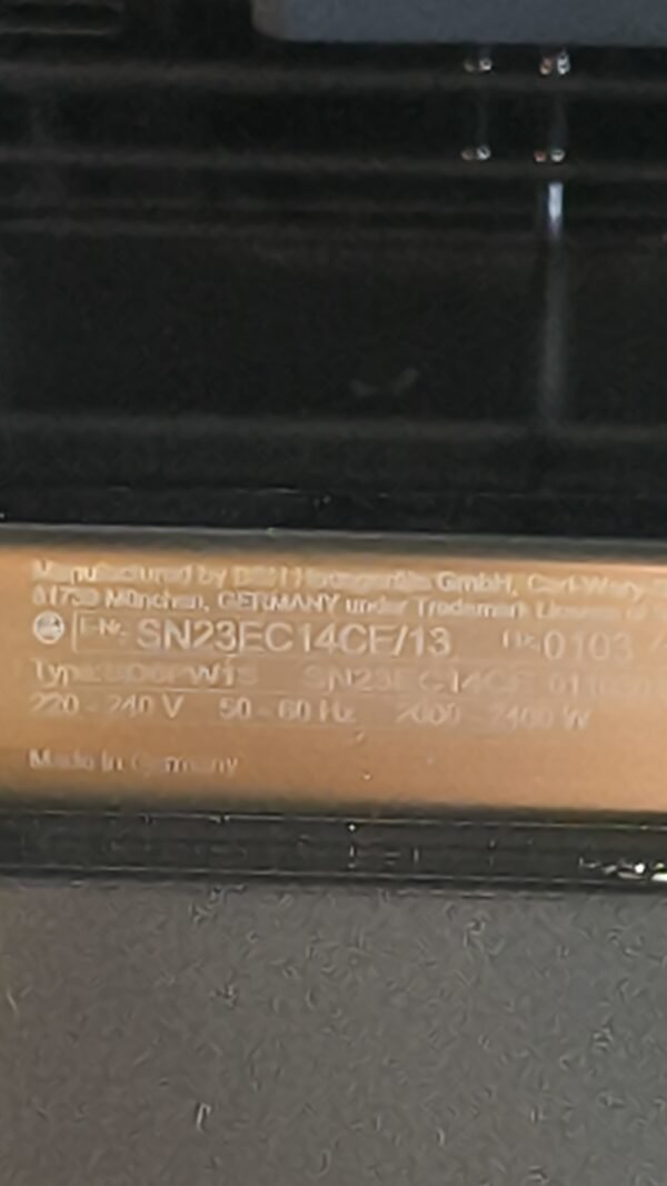 Lave vaisselle siemens black inox