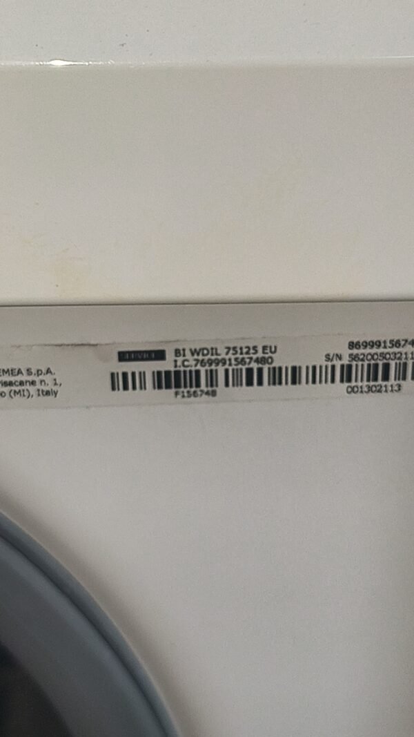 Lave linge séchant encastrable Indesit