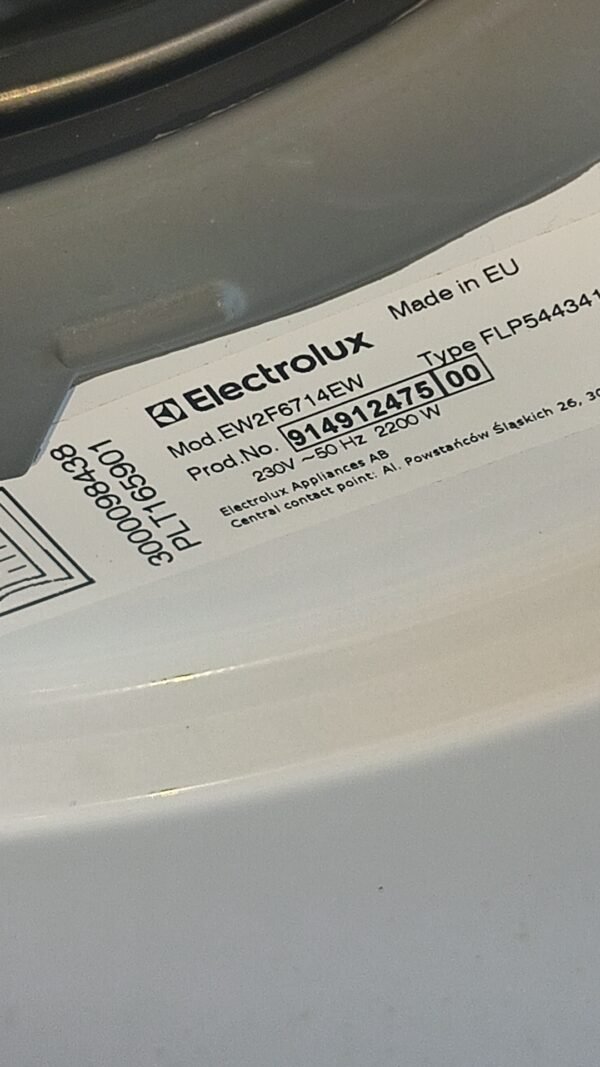 Snapchat-612201985 Lave linge Electrolux 7 kg
