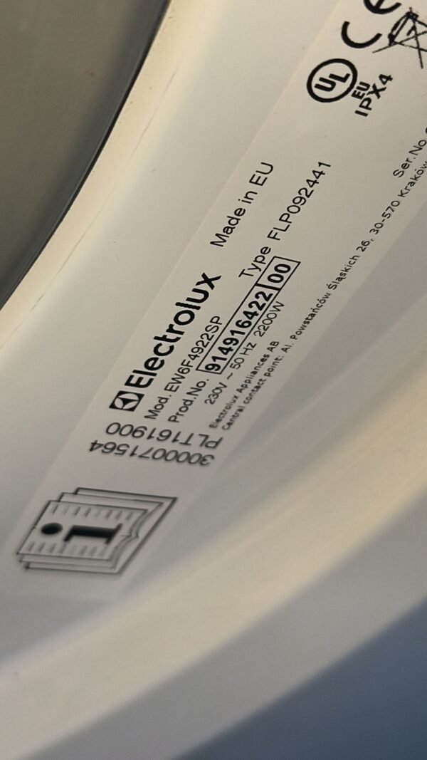 Snapchat-1707884242 Lave linge Electrolux 9 kg