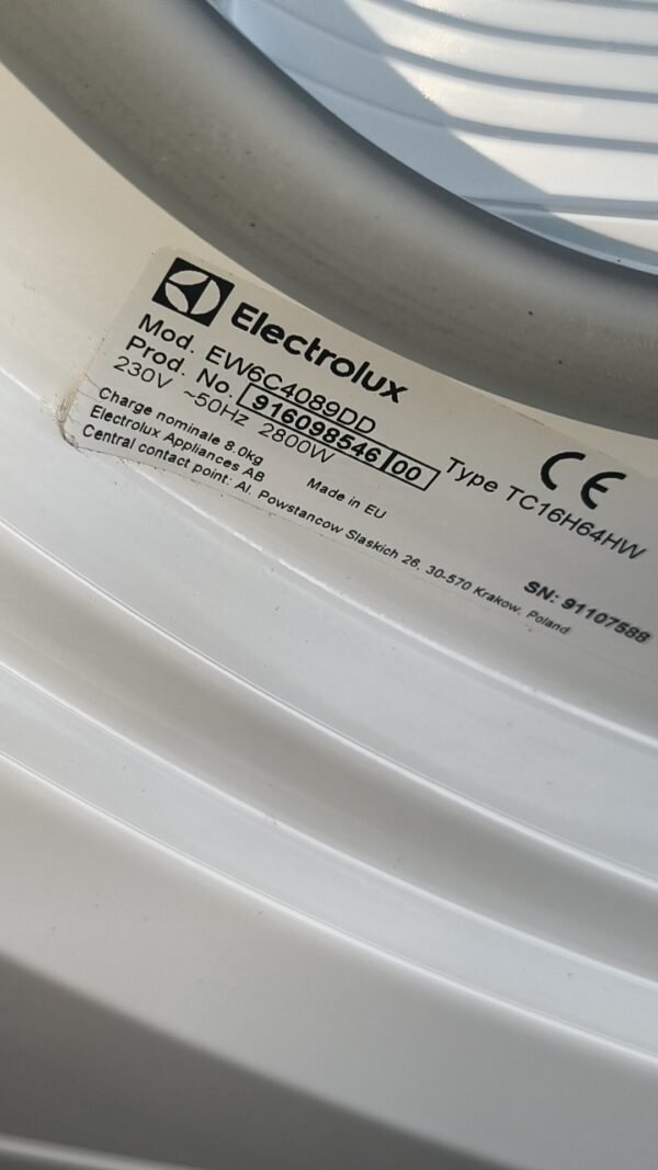 Sèche linge Electrolux 8 kg a condensation