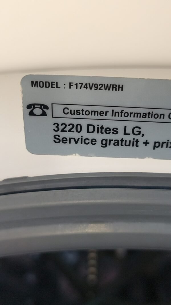 Lave linge LG sèchant 10,5kg/7kg